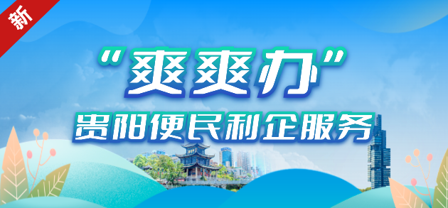 贵阳便民利企服务“爽爽办”