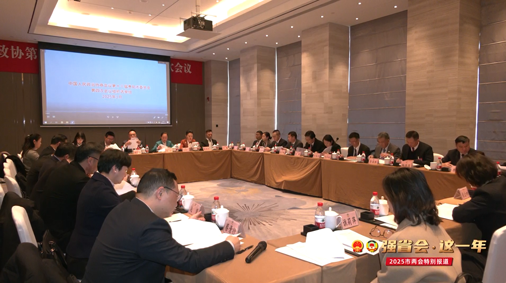 市政协委员分组讨论有关报告和决议等