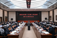 市第十五届人民政府第93次常务会议
